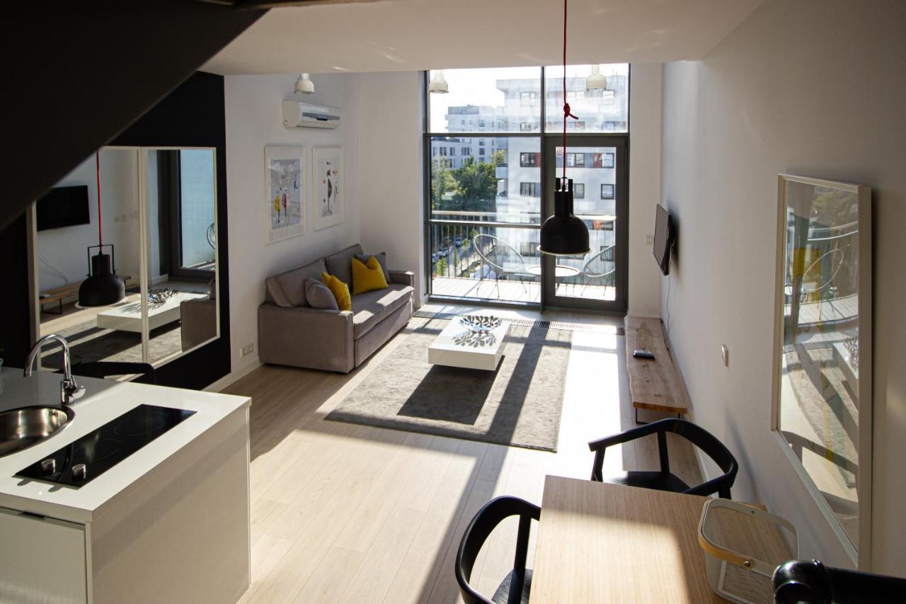 Qbik Loft Modern Apartment Varsóvia Exterior foto