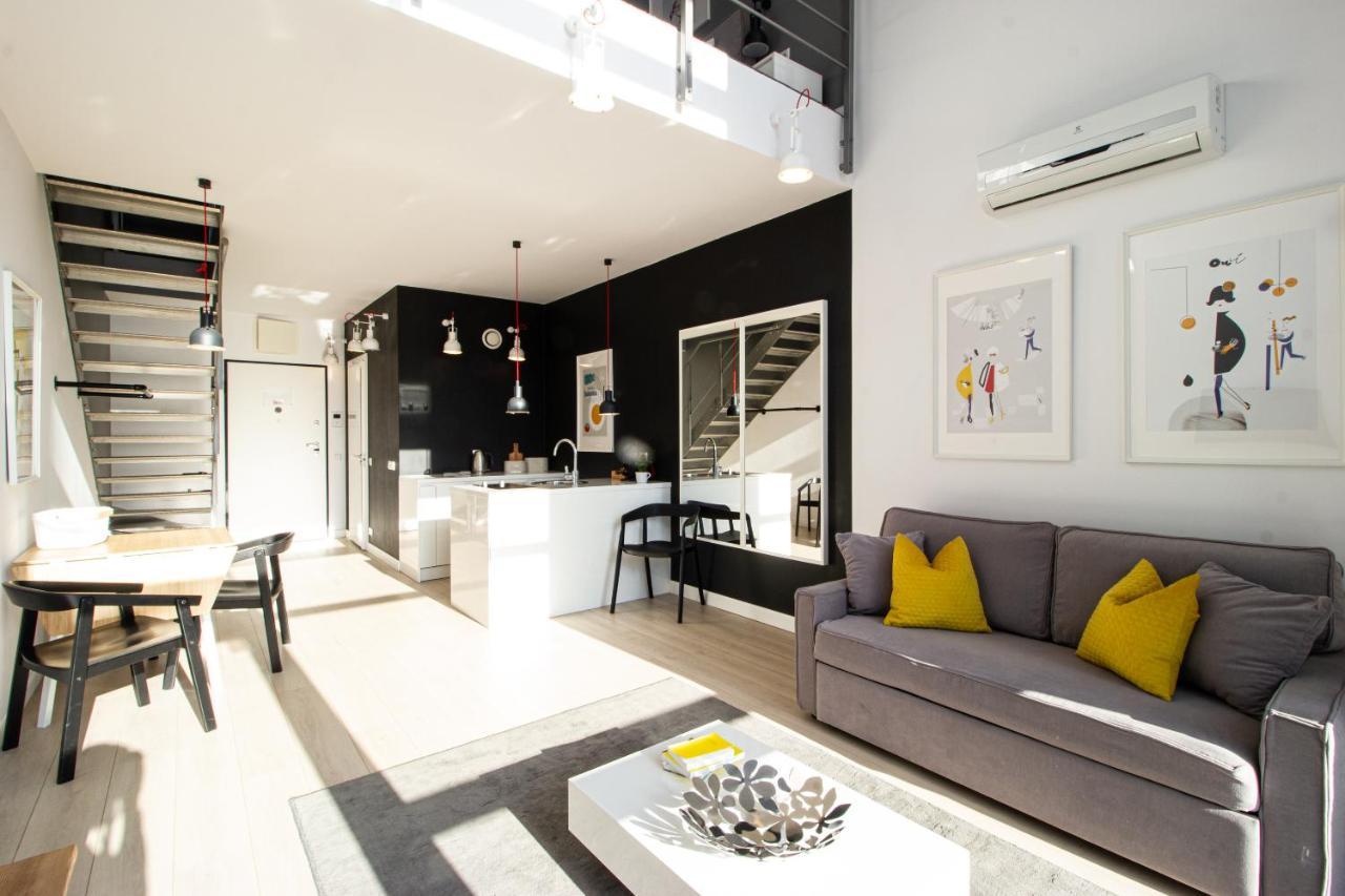 Qbik Loft Modern Apartment Varsóvia Exterior foto