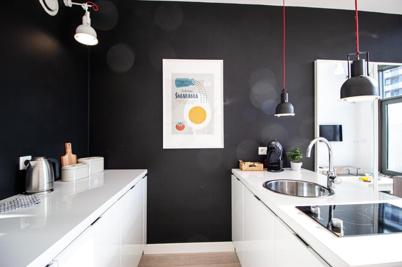 Qbik Loft Modern Apartment Varsóvia Exterior foto